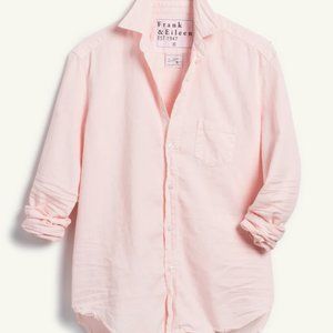 Frank and Eilleen Eileen Denim Shirt in Pink